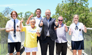Ted O'Brien Delivers Coolum State High School