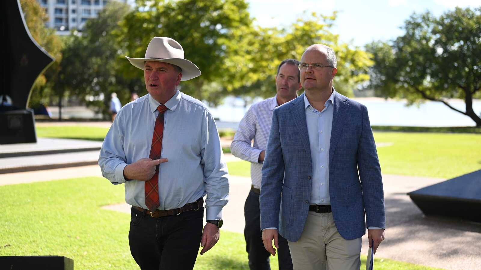 DOORSTOP INTERVIEW VETERAN WELLBEING SERVICES Ted O'Brien